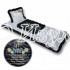 Комплект из стеганого атласа с цветной печатью Комплект из стеганого атласа с цветной печатью
