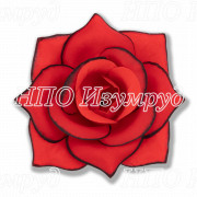 Роза Бархатная с черным краем (h = 15см) уп/220шт 